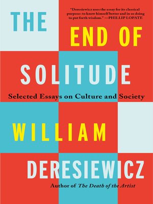 cover image of The End of Solitude